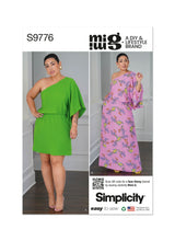 Simplicity Misses Caftan In Two Lengths by Mimi G Style Sewing Pattern S9776