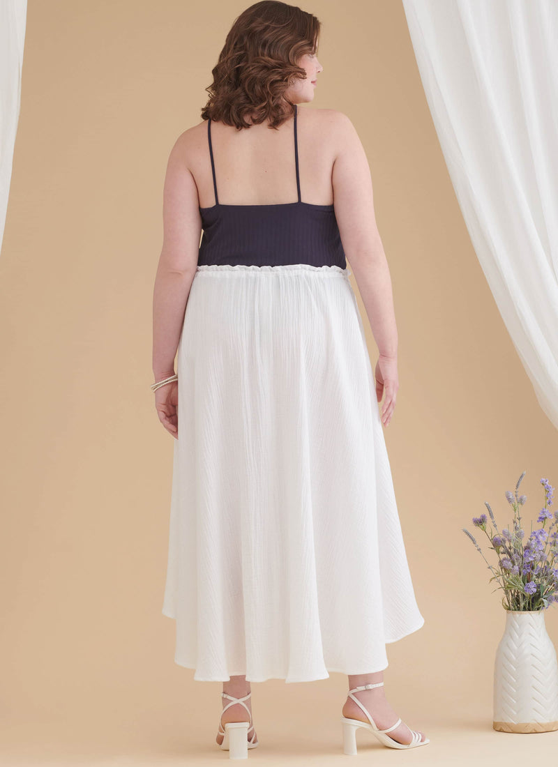 Simplicity Womens Skirt With Hemline Variations Sewing Pattern S9787