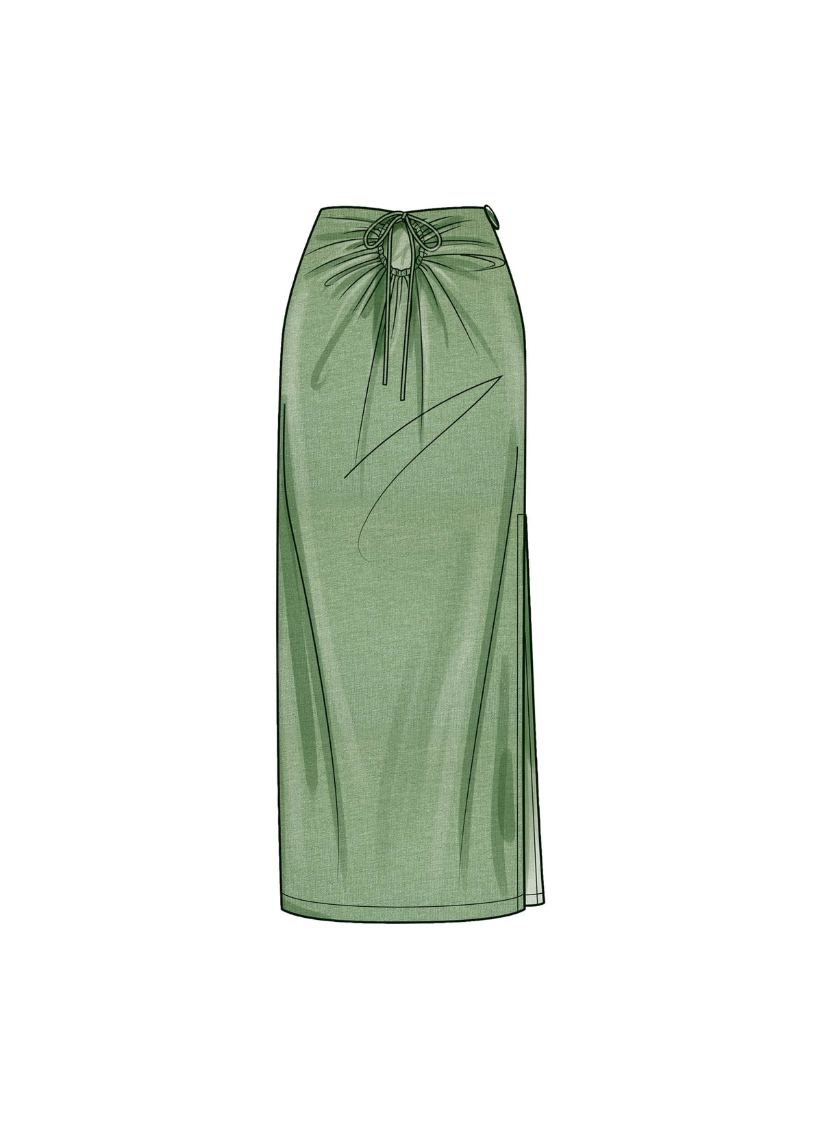 Simplicity Misses Knit Skirts in Two Lengths Sewing Pattern S9788 A (10-12-14-16-18-20-22)