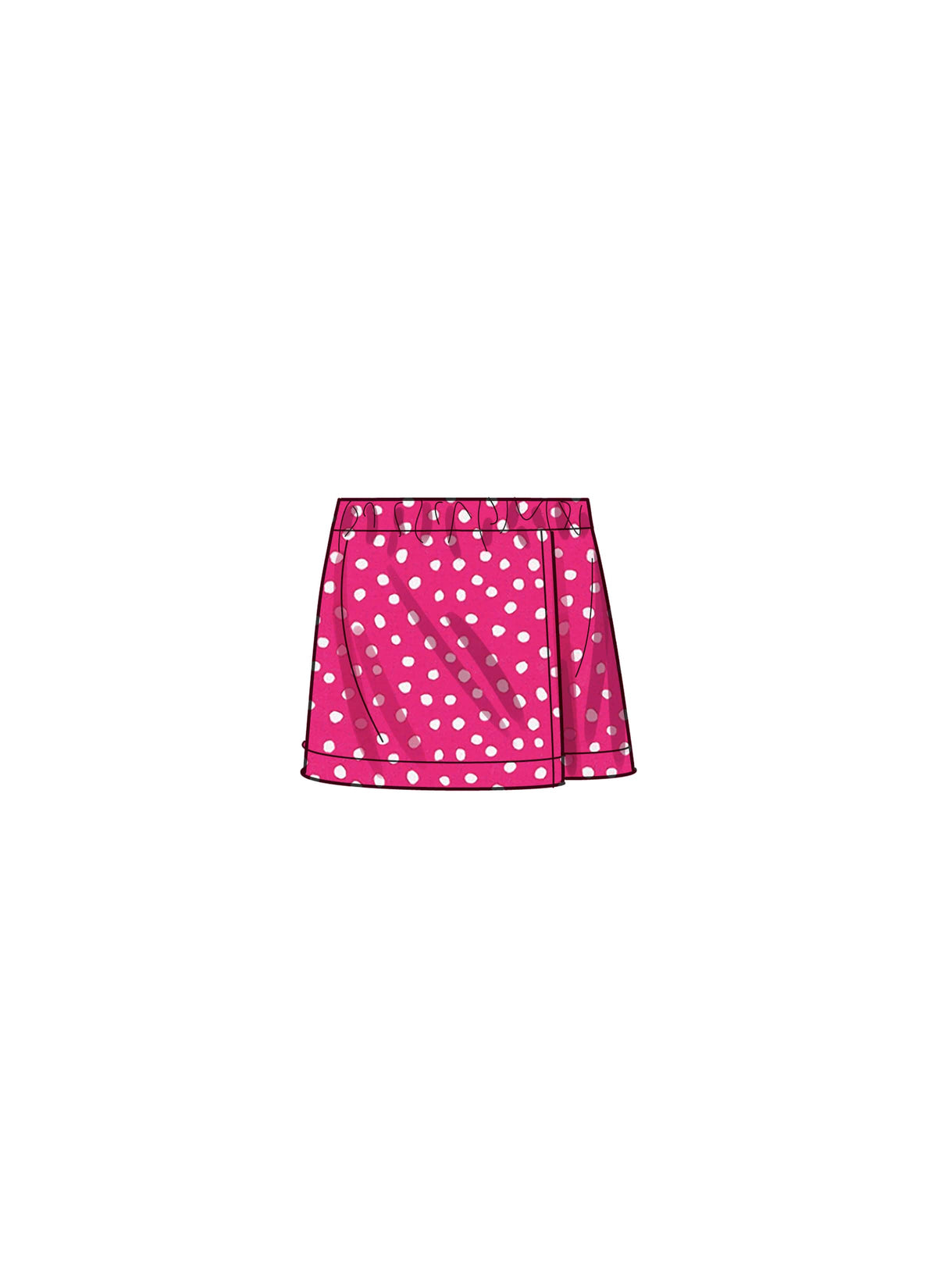 Simplicity Toddlers Tops, Skort, Pants and Hat in Three Sizes Sewing Pattern S9797 A (1/2-1-2-3-4)