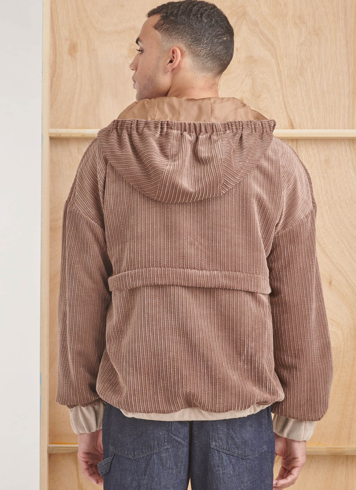 Simplicity Mens Half Zip Hoodie Sewing Pattern S9829A (S-M-L-XL-XXL)