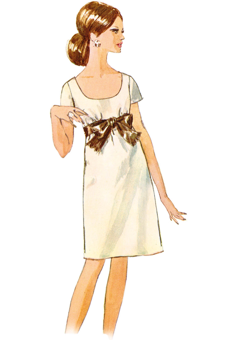 Simplicity Misses Dress in Two Lengths Sewing Pattern S9884