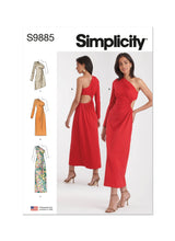 Simplicity Misses Knit Dress in Three Lengths Sewing Pattern S9885