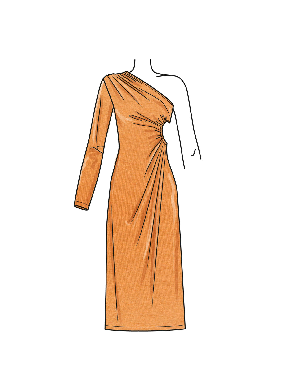 Simplicity Misses Knit Dress in Three Lengths Sewing Pattern S9885