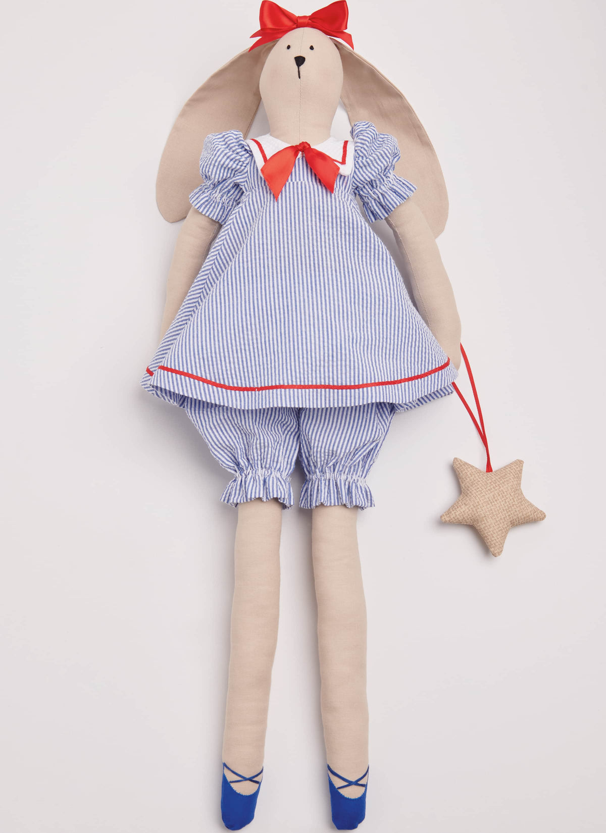 Simplicity Slender Plush Bunny and Clothes By Elaine Heigl Designs Sewing Pattern S9905 OS 