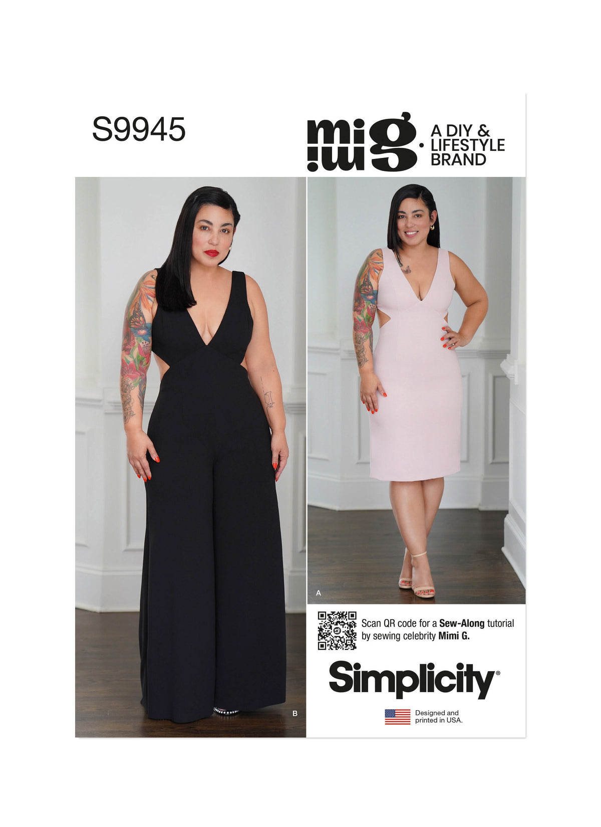 Simplicity Misses Dress & Jumpsuit by Mimi G Style Pattern S9945