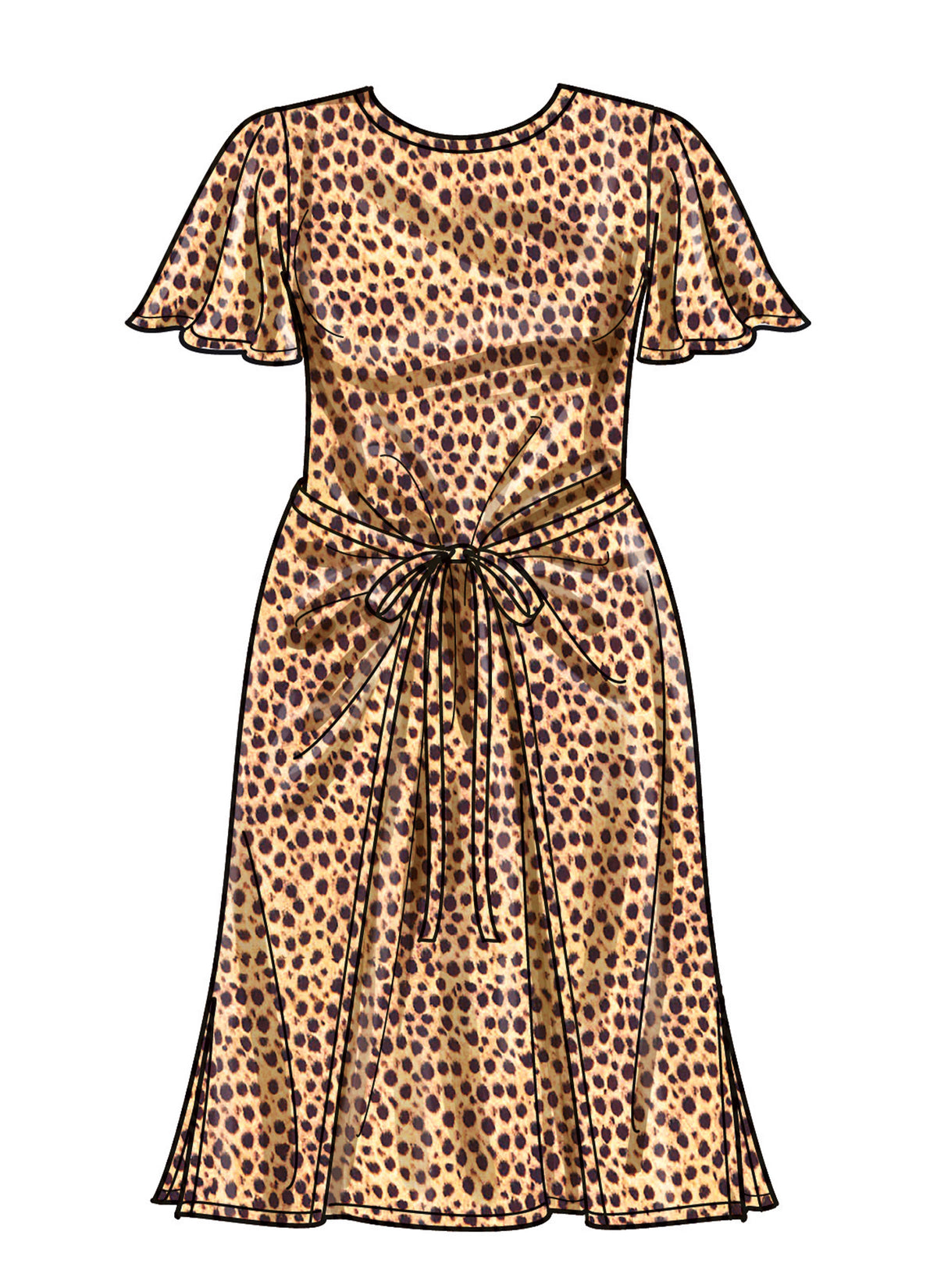 Simplicity Women's Knit Dress Sewing Pattern with Variations S9948