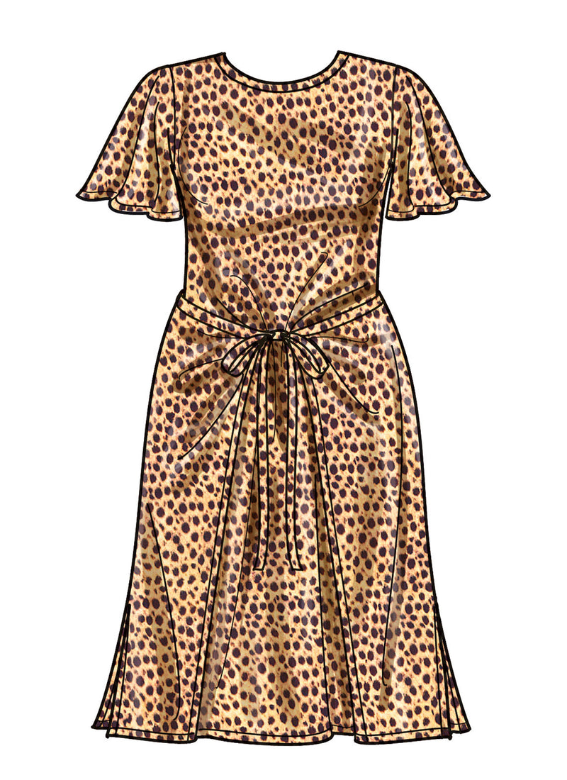 Simplicity Women's Knit Dress Sewing Pattern with Variations S9948