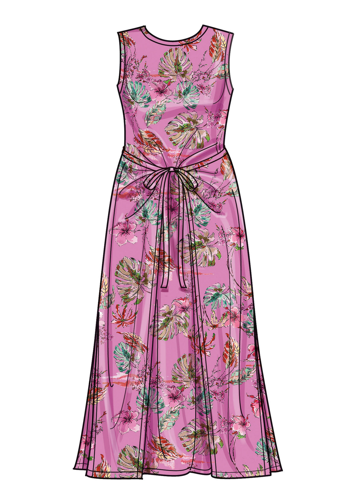 Simplicity Women's Knit Dress Sewing Pattern with Variations S9948