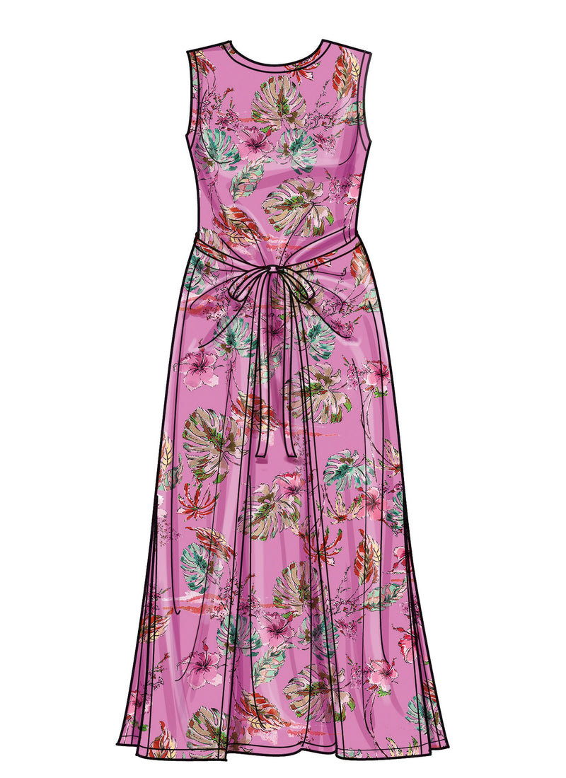 Simplicity Women's Knit Dress Sewing Pattern with Variations S9948