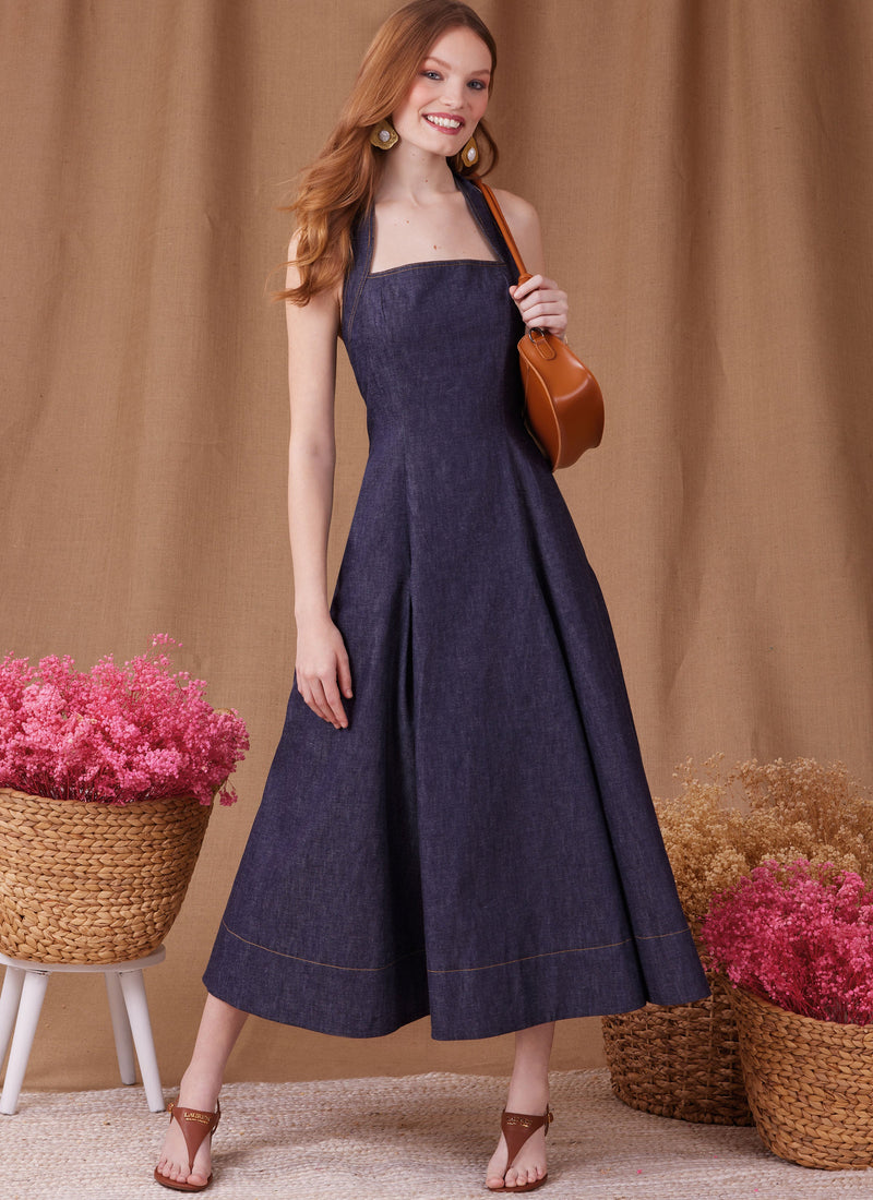 Simplicity Misses Dress in Two Lengths Sewing Pattern S9949