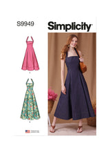 Simplicity Misses Dress in Two Lengths Sewing Pattern S9949