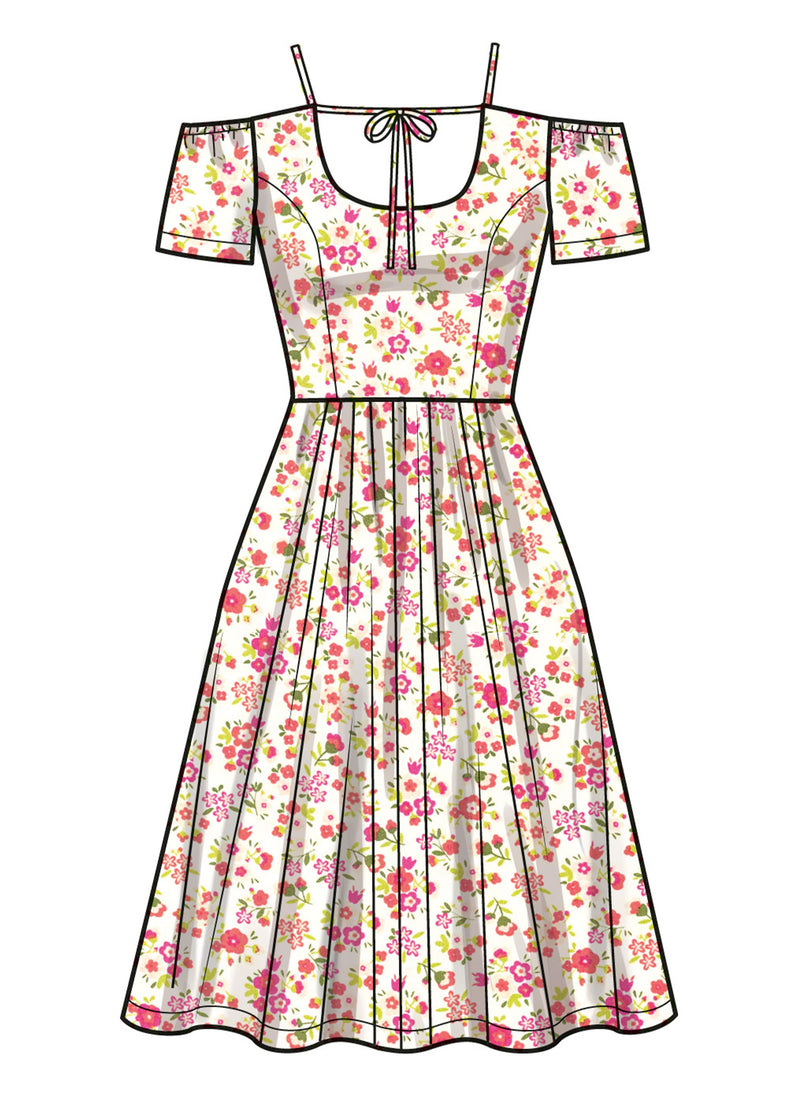 Simplicity Misses Dress with Sleeve and Length Variations Pattern S9950