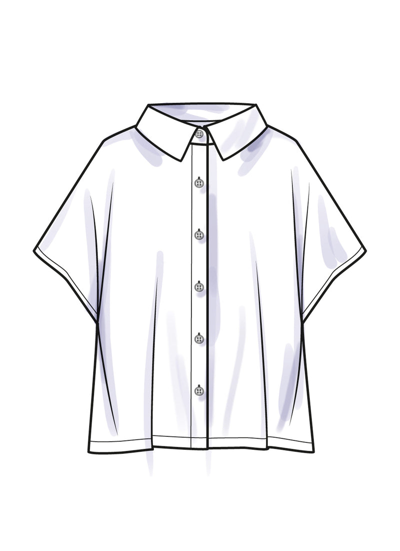 Simplicity Misses Shirts: Easy-to-Follow Sewing Pattern S9952A