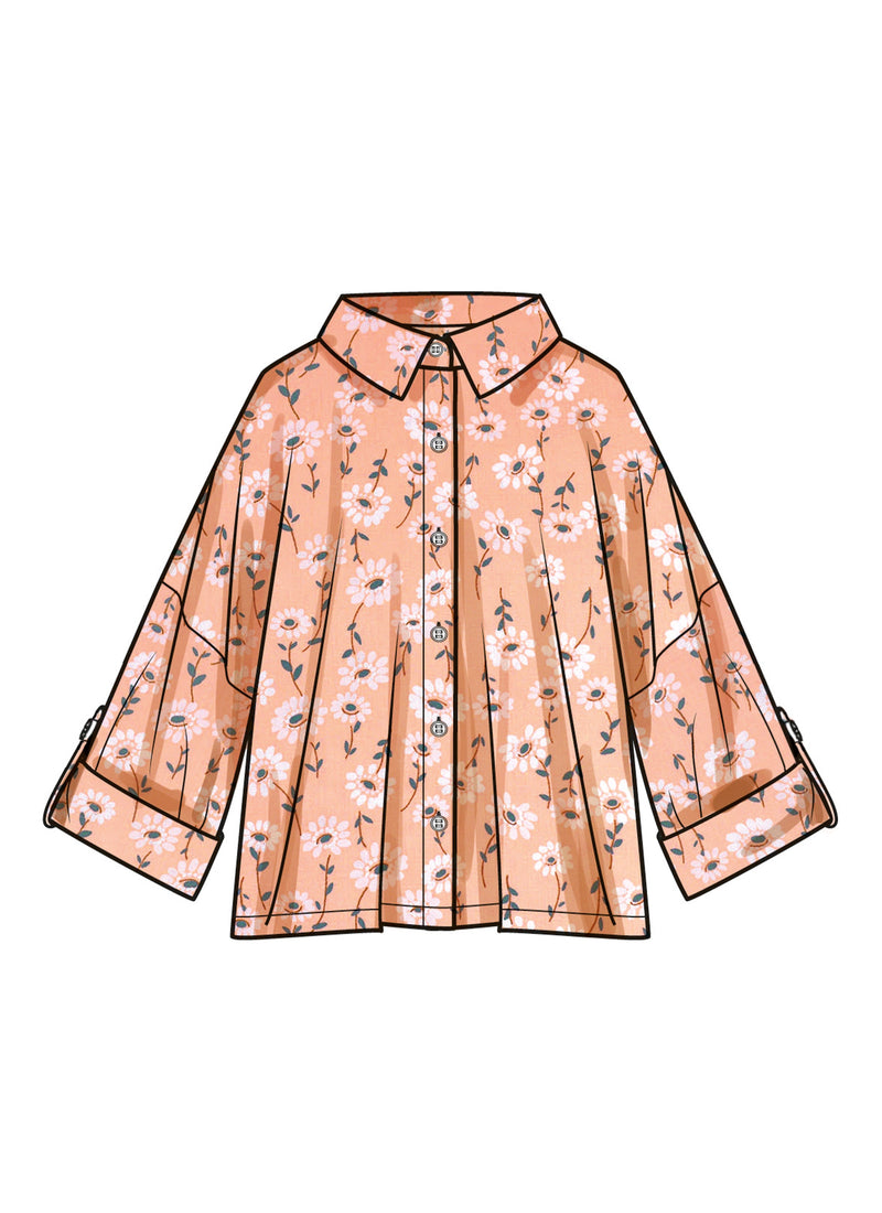 Simplicity Misses Shirts: Easy-to-Follow Sewing Pattern S9952A