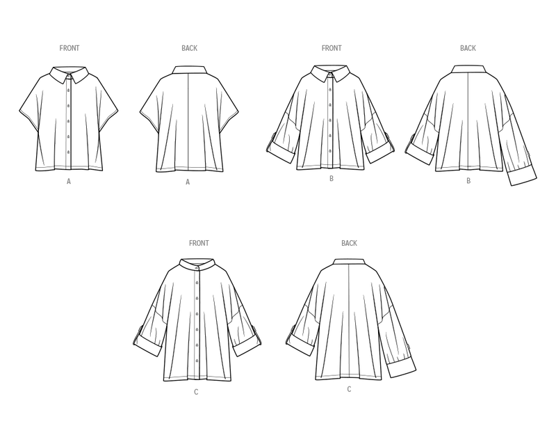 Simplicity Misses Shirts: Easy-to-Follow Sewing Pattern S9952A