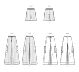 Simplicity Misses Shorts and Pants Sewing Pattern S9956A