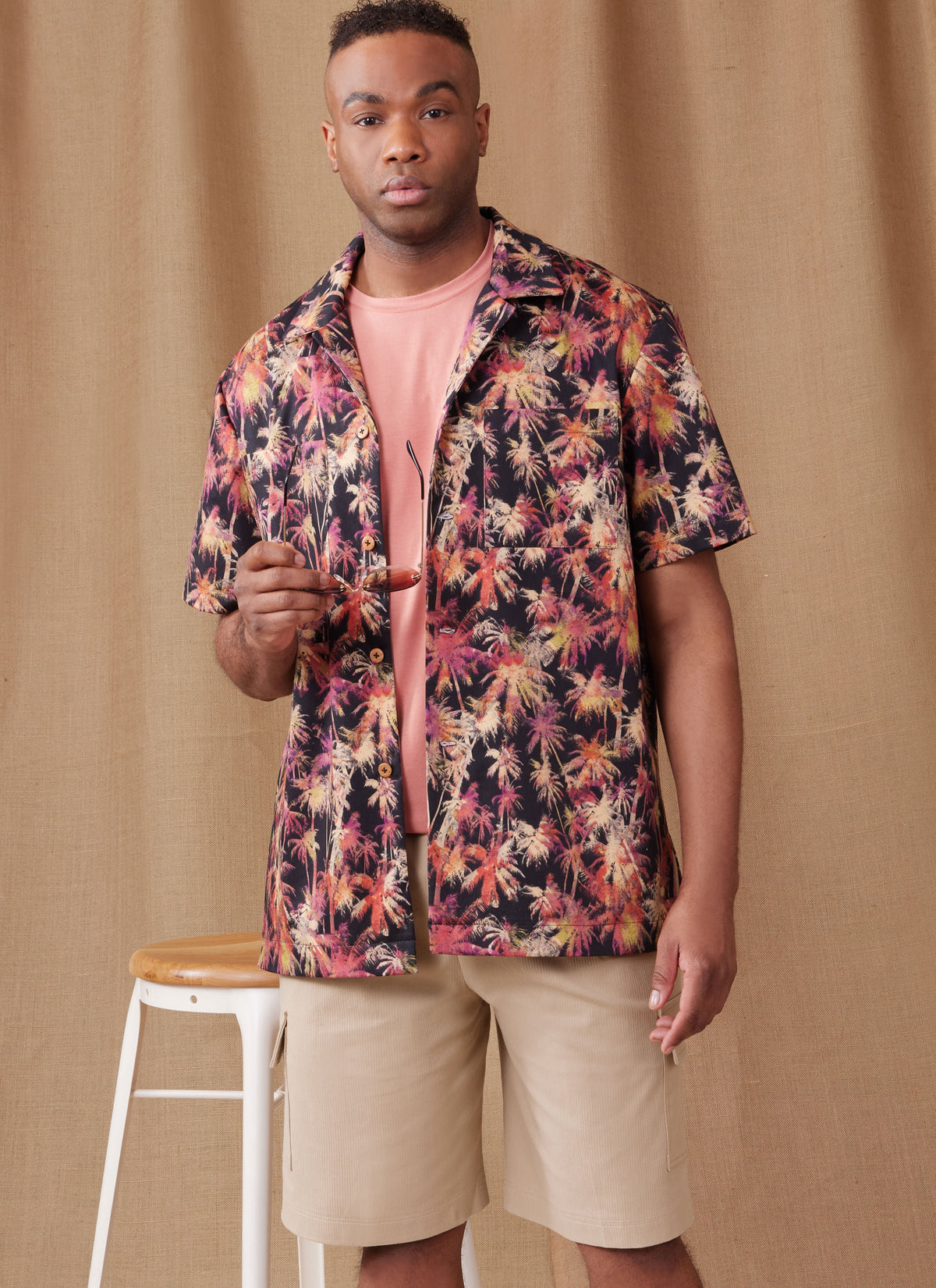 Simplicity Men's Knit T-Shirt, Shirt and Shorts Sewing Pattern S9960
