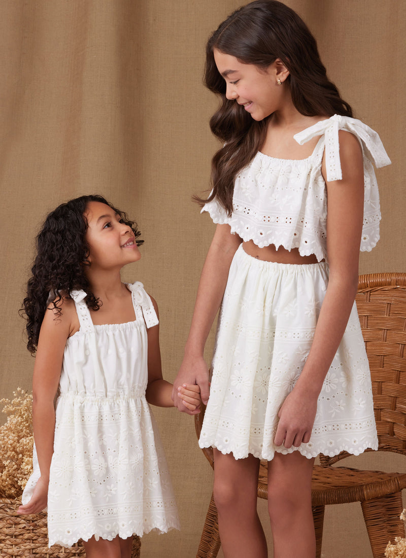 Simplicity: Children's & Girls Tops, Skirts, and Dresses Patterns S9963