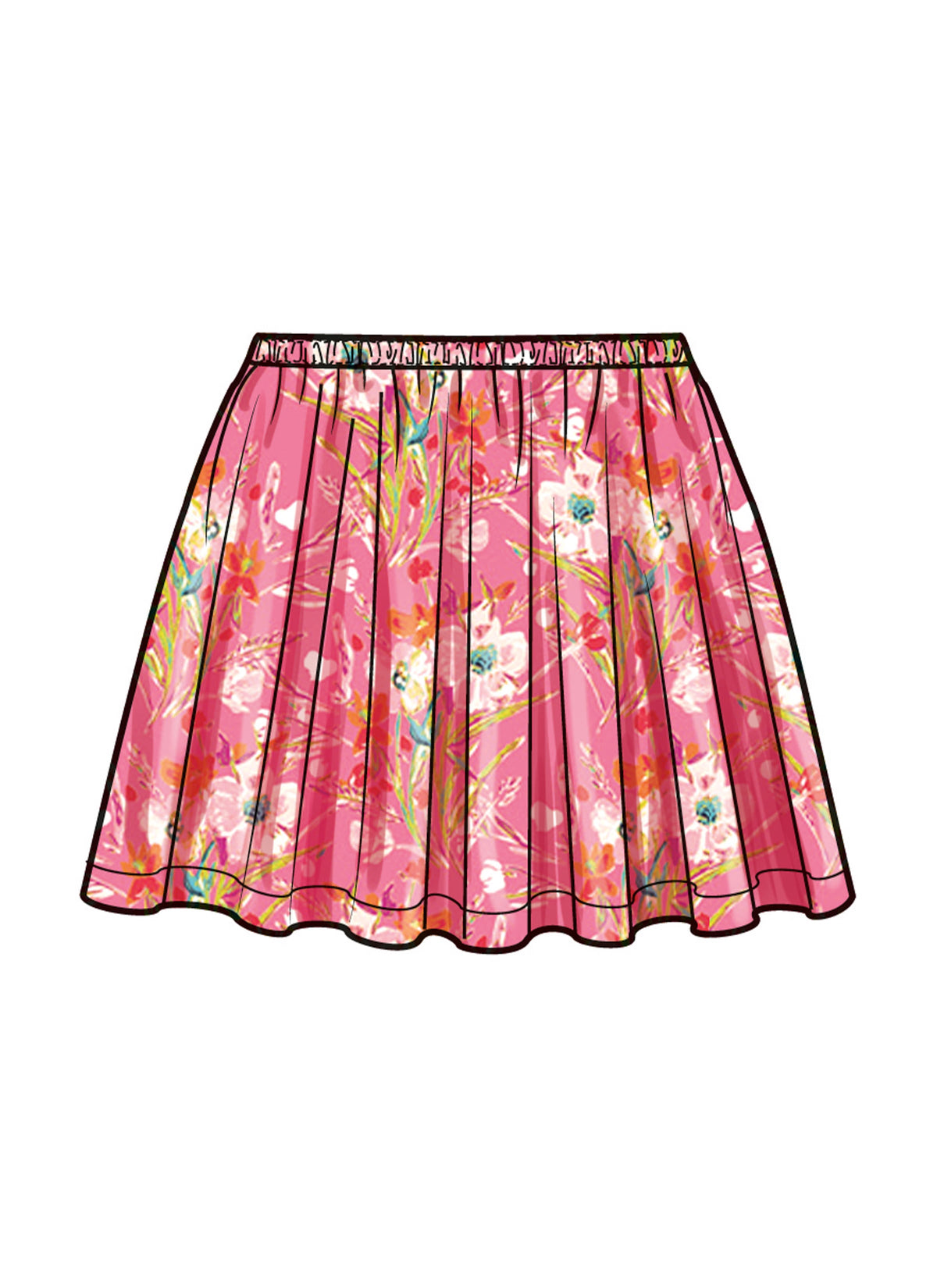 Simplicity: Children's & Girls Tops, Skirts, and Dresses Patterns S9963