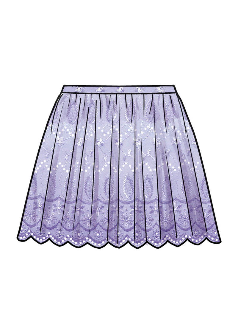 Simplicity: Children's & Girls Tops, Skirts, and Dresses Patterns S9963