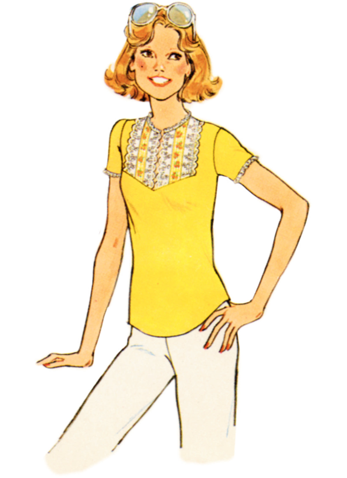 Simplicity Misses Knit Tops Sewing Pattern for Stylish Creations S9965A