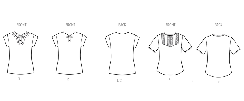 Simplicity Misses Knit Tops Sewing Pattern for Stylish Creations S9965A