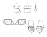 Simplicity Bags and Charm Sewing Pattern by Carla Reiss Design S9968OS