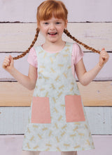 Simplicity Children's & Misses Reversible Aprons Sewing Pattern S9969A