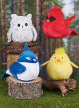 Simplicity Plush Birds Sewing Pattern for Creative Crafting S9972OS