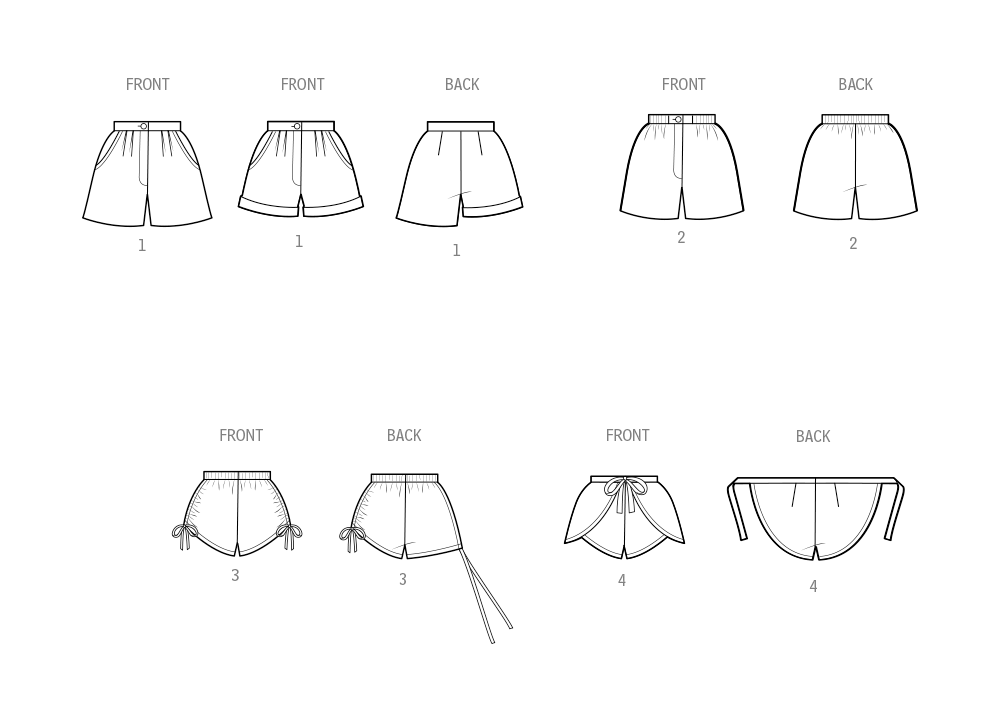 Simplicity Misses Shorts Sewing Pattern for Stylish Creations S9977A