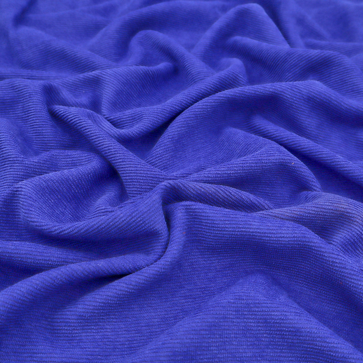 Sabrina Cotton 21 Wale Needlecord Dressmaking Fabric - Royal