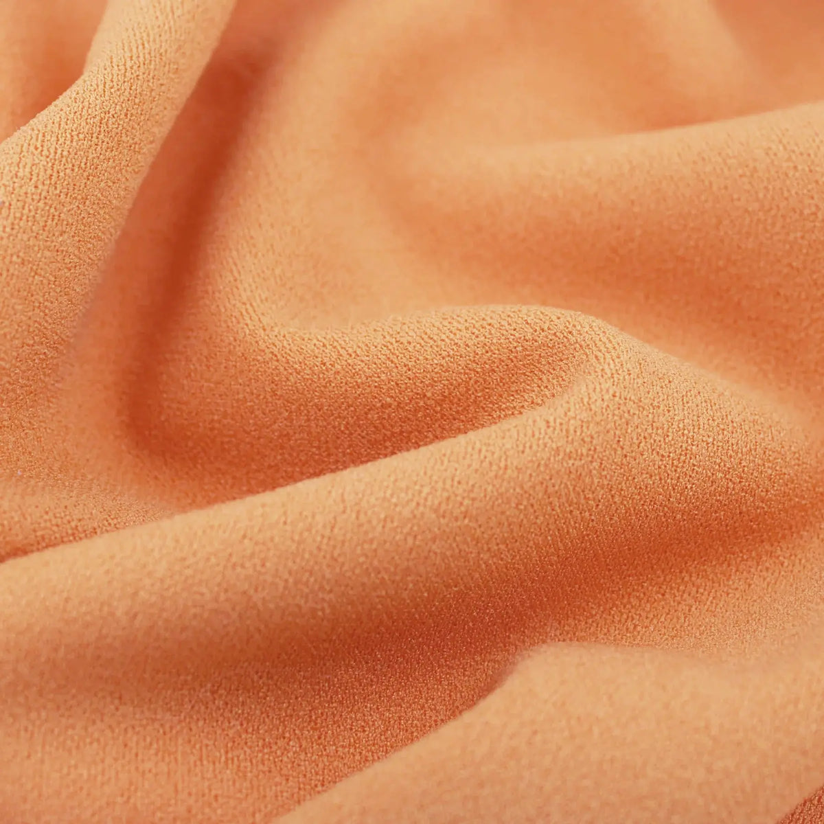 Scuba Crepe Stretch Jersey  - Orange