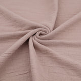 Slubbed Cotton Textured Double Gauze Dressmaking Fabric - Sand