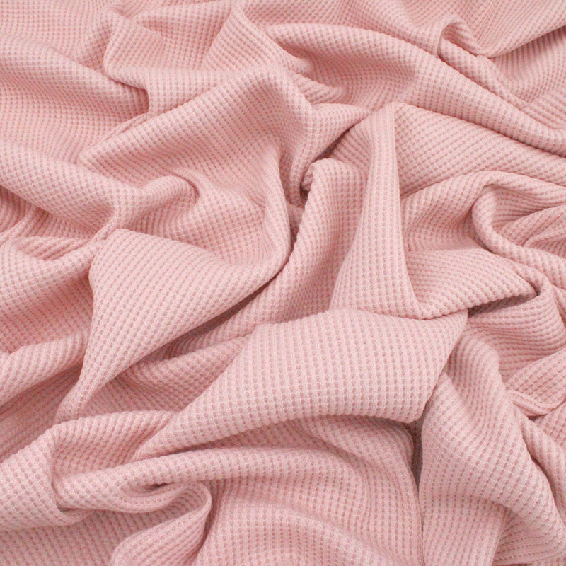 Small Waffle Cotton Jersey - Skin