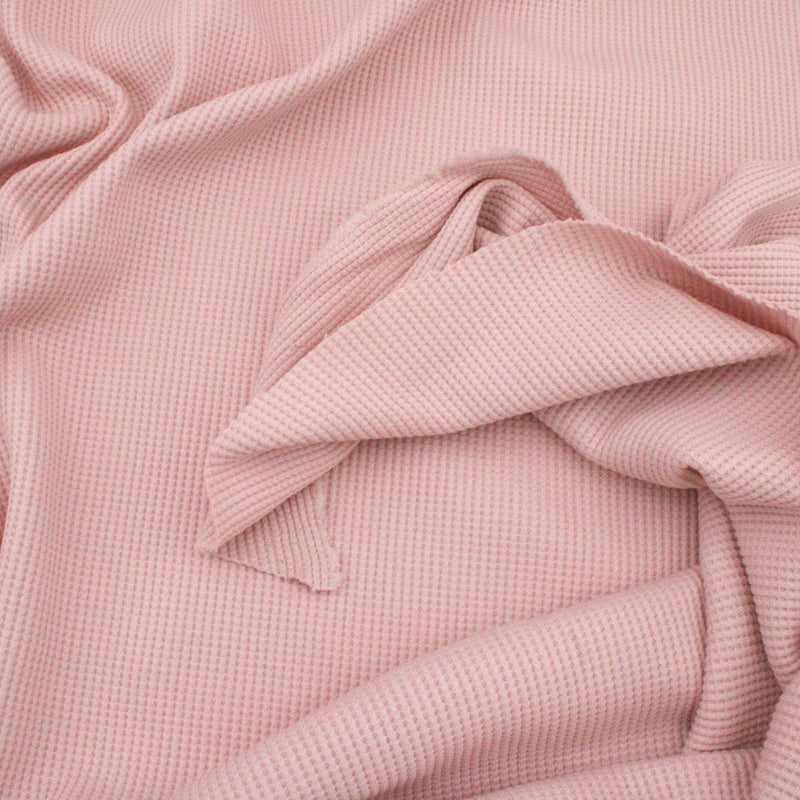 Small Waffle Cotton Jersey - Skin