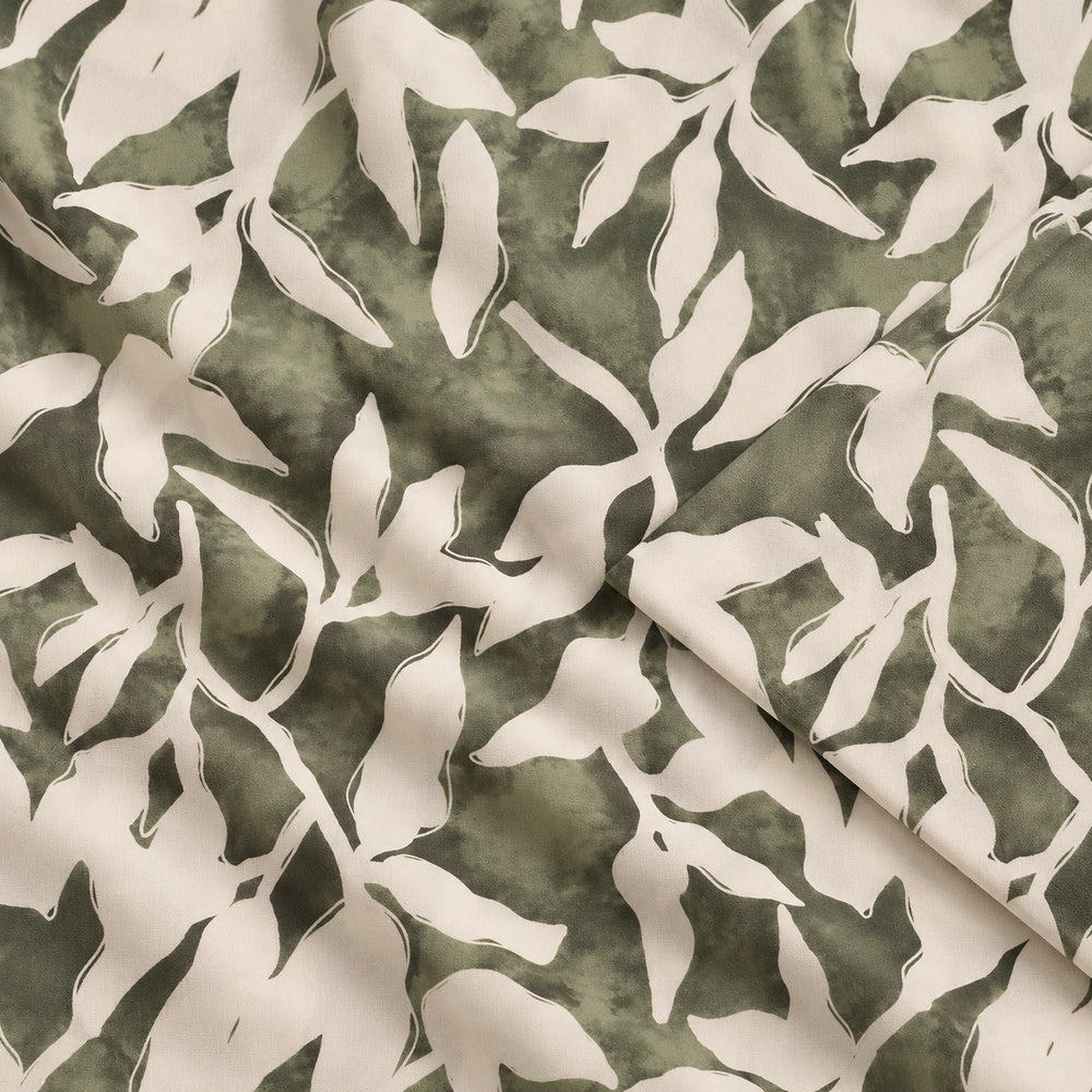 Dusty Green Leaves