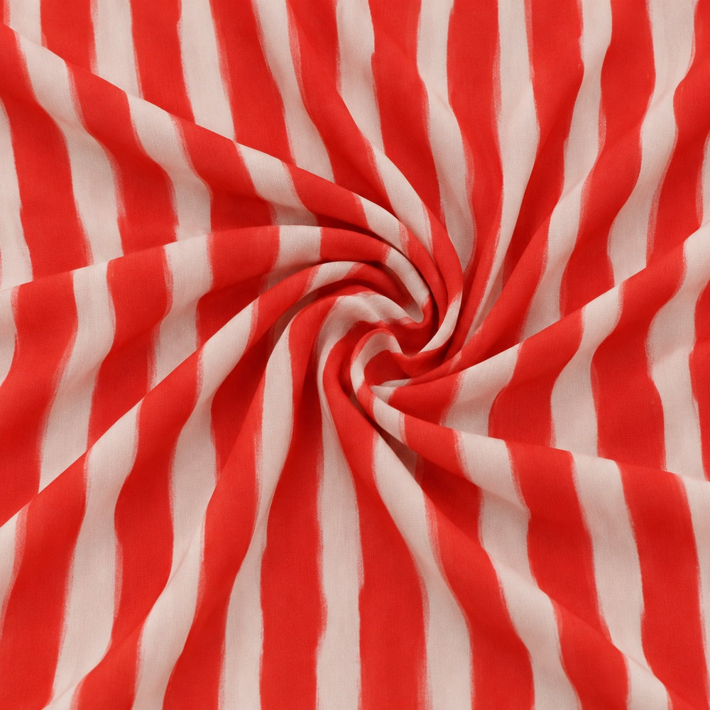 Red Painted Stripes