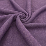 Glitter Sweatshirt Cotton Jersey Fabric- Purple