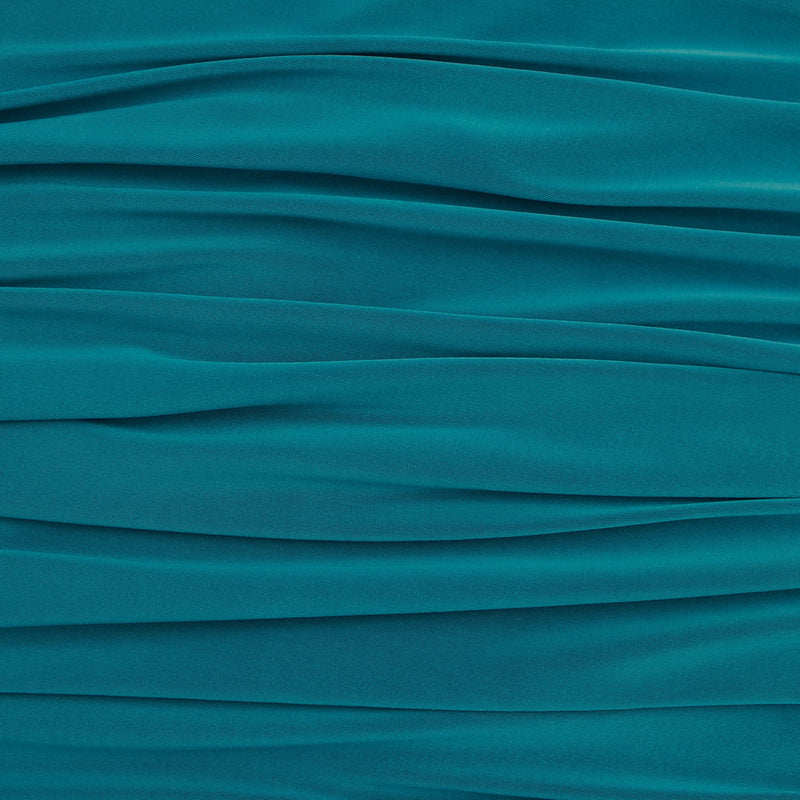 Soft Touch Elastane Dressmaking Fabric- Elite Teal