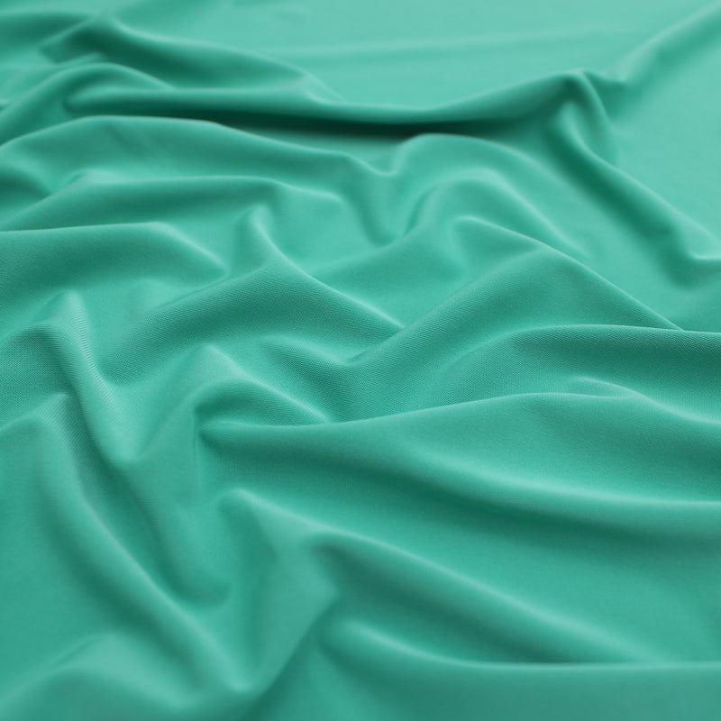 Soft Touch Elastane Dressmaking Fabric- Exquisite Emerald