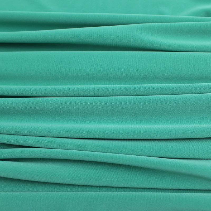 Soft Touch Elastane Dressmaking Fabric- Exquisite Emerald