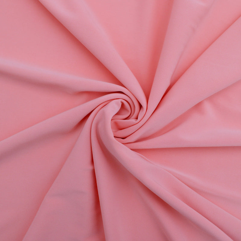 Soft Touch Elastane Dressmaking Fabric- Flamingo Pink