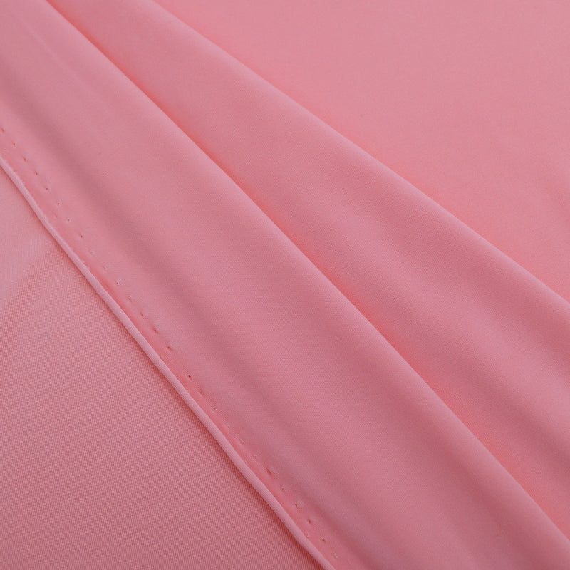 Soft Touch Elastane Dressmaking Fabric- Flamingo Pink