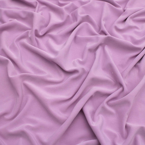 Soft Touch Elastane Dressmaking Fabric- Lilac