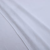 Soft Touch Elastane Dressmaking Fabric- Lynx White