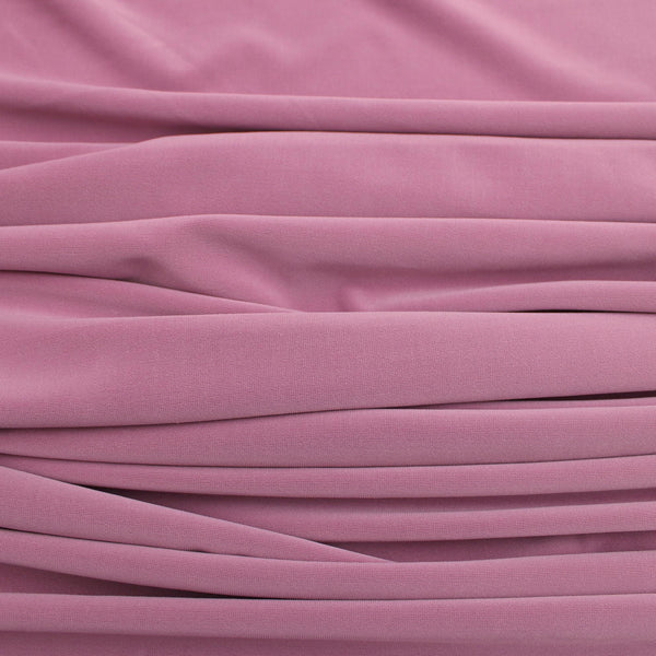 Soft Touch Elastane Dressmaking Fabric- Majestic Mauve