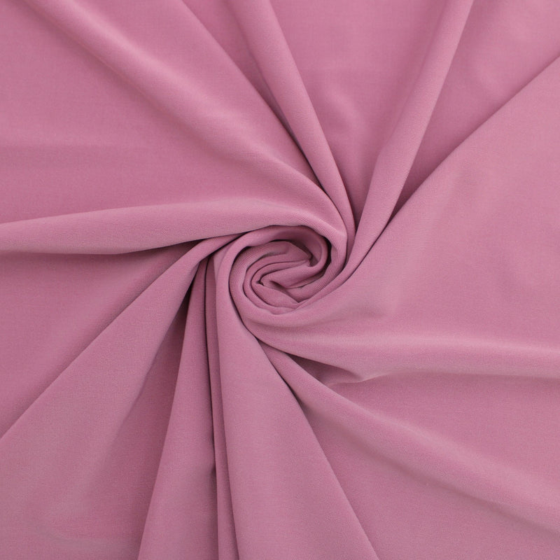 Soft Touch Elastane Dressmaking Fabric- Majestic Mauve