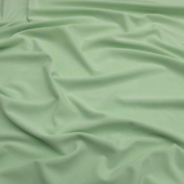 Soft Touch Elastane Dressmaking Fabric- Mint Ice