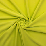 Soft Touch Elastane Dressmaking Fabric- Old Lime